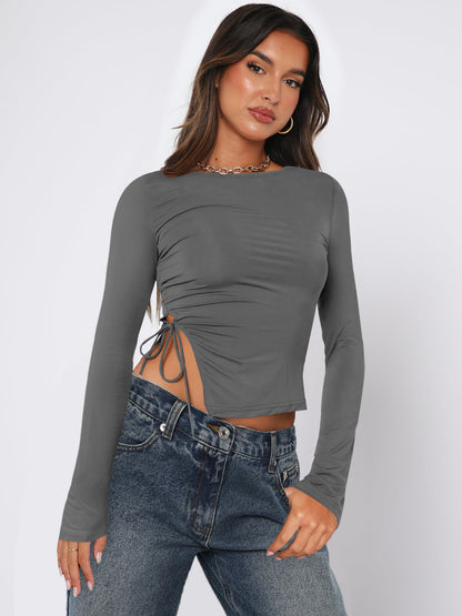 Off Neck Design Women Top